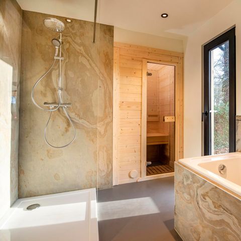 Villa 4 personen - Bos Cottage met Sauna en Bubbelbad
