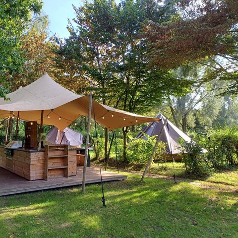 Tent 4 personen - Glamptent