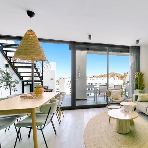 APPARTEMENT 6 personen - Penthouse zwembadzijde