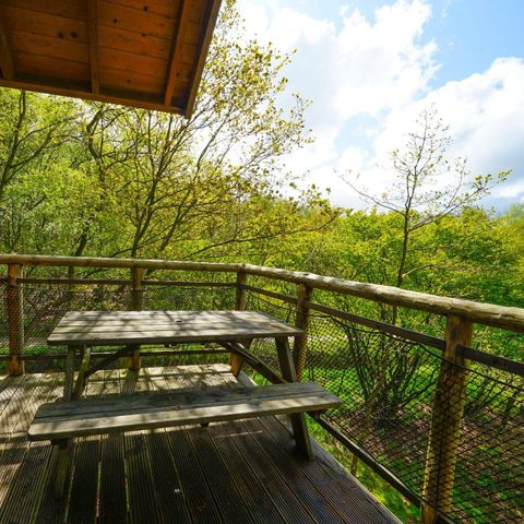 UNIEKE ACCOMMODATIE 6 personen - Boomhut XXL Hottub
