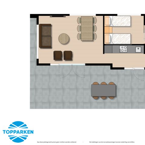 Bungalow 4 personen - Silva