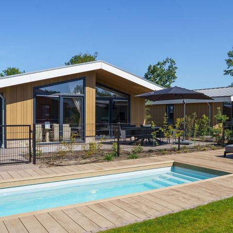 VAKANTIEHUIS 6 personen - Molenhuys Parkzicht met Privé Zwembad & Sauna
