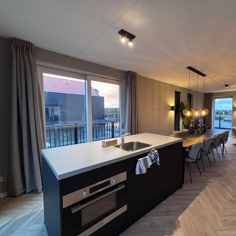 Groepsappartement 10 personen - IJsselblick Sauna 10