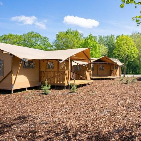 Groepsaccommodatie 16 personen - Lodgetent Community