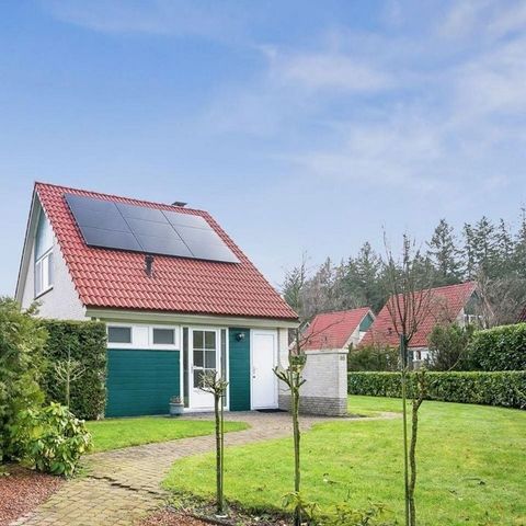 Bungalow 5 personen - met luxe tuinkamer en uitzicht op speelvijver