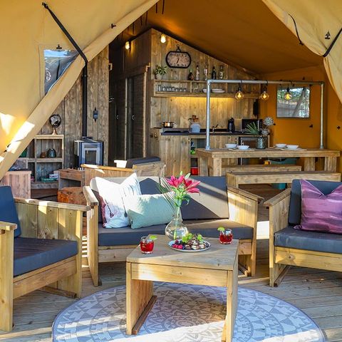 LODGE 7 personen - Lodge Het Steelpannetje