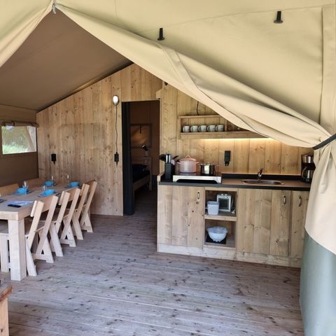 Safaritent 6 personen - Safarilodge 6 pers
