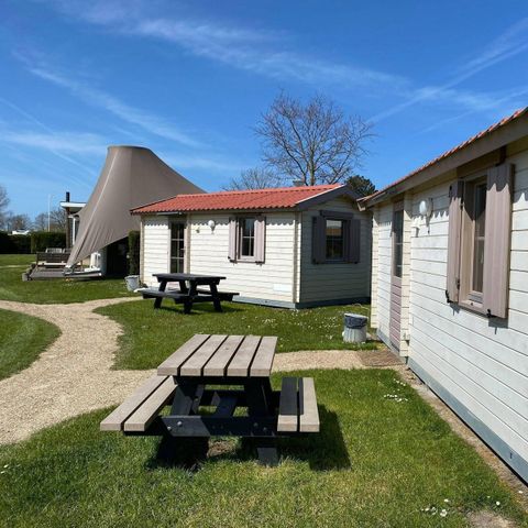 Bungalow 4 personen - Trekkershut Luxe