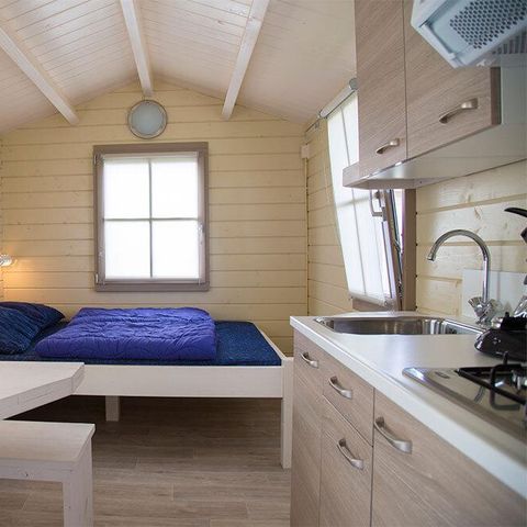 Bungalow 4 personen - Trekkershut Luxe