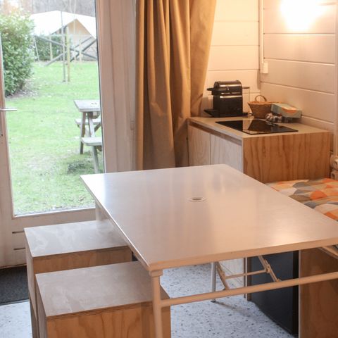 Bungalow 4 personen - Basic blokhut gerenoveerd