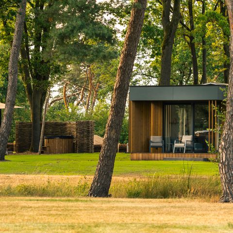 Lodge 2 personen - Waterlodge met hottub