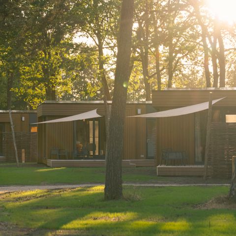 Lodge 2 personen - Spa met hottub & interne sauna