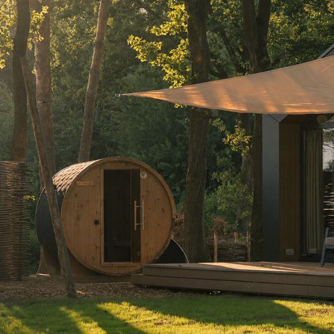 LODGE 2 personen - Boslodge met sauna