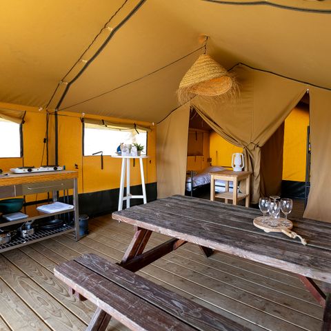 Safaritent 4 personen - Heeg