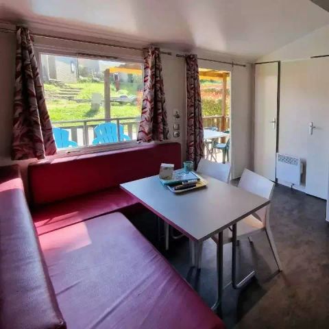 Stacaravan 4 personen - Stacaravan Olivier 3 Kamers 4 Personen Airconditioning + TV