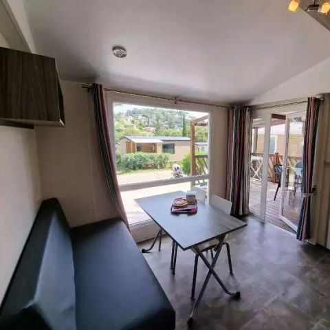 Stacaravan 4 personen - Stacaravan Olivier 3 Kamers 4 Personen Airconditioning + TV