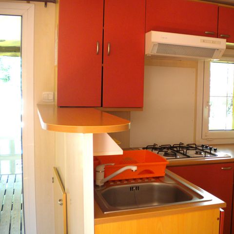 Stacaravan 6 personen - Klassiek 3 slaapkamers