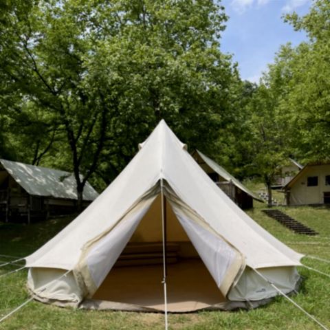 UNIEKE ACCOMMODATIE 6 personen - Tipi's