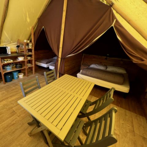 Safaritent 4 personen - Hibiscus Hut