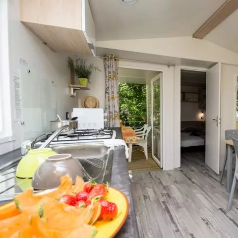 Stacaravan 4 personen - Cottage Luberon Premium 3 Kamers 4 Personen Airconditioning