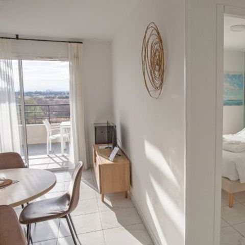 Appartement 4 personen - Appartement 4 personen - 1 slaapkamer + 1 slaapgedeelte - Balkon - Uitzicht op de bergen (24T)