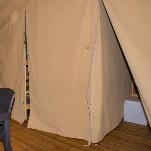 Safaritent 6 personen - incl. toilet