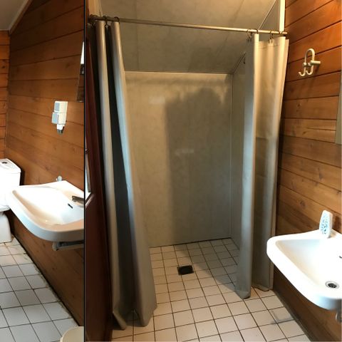 Safaritent 4 personen - met privé sanitair unit