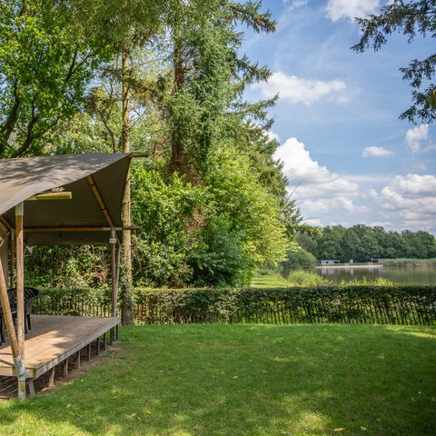 Safaritent 4 personen - incl. sanitair