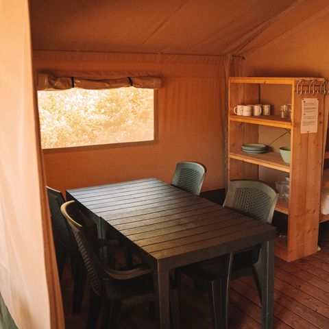 Safaritent 6 personen - Sauna