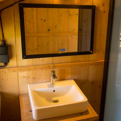 Safaritent 4 personen - incl. sanitair