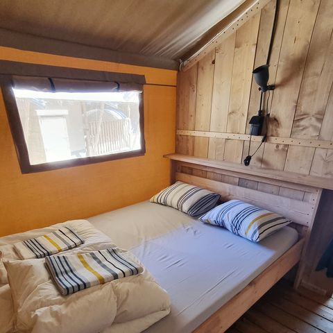 Safaritent 4 personen - incl. sanitair