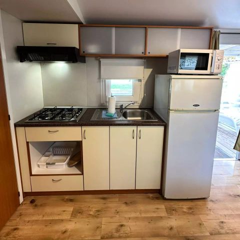 Stacaravan 4 personen - Stacaravan 3 Kamers 4 Personen Airconditioning + TV 24m ² (24m ²)
