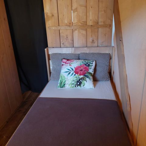 Safaritent 3 personen - incl. sanitair