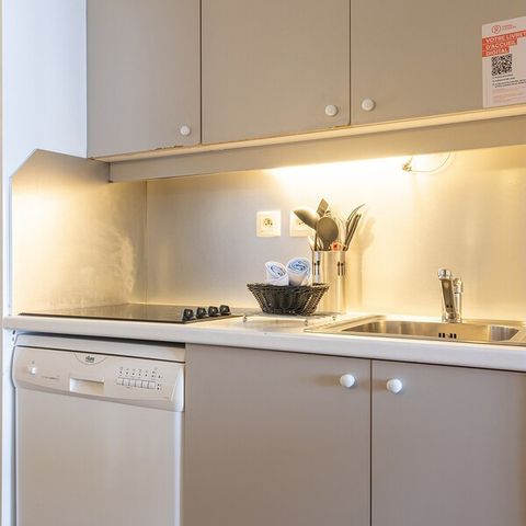 Appartement 6 personen - VOOR - 1 SLAAPKAMER - 1 SLAAPGEDEELTE - UITZICHT OP DE BERGEN