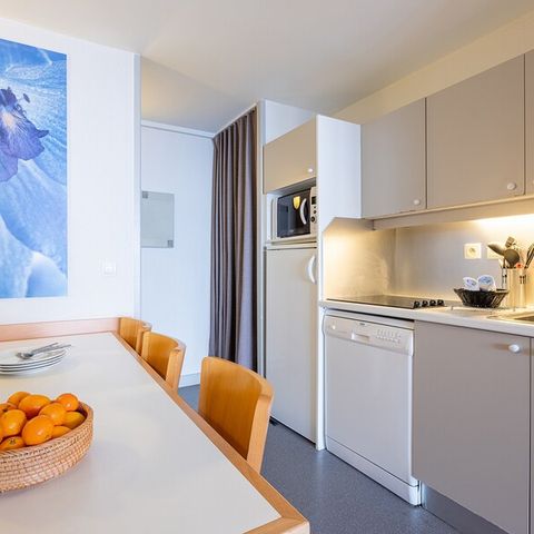 Appartement 6 personen - VOOR - 1 SLAAPKAMER - 1 SLAAPGEDEELTE - UITZICHT OP DE BERGEN