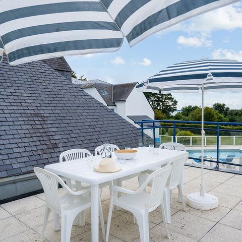 Appartement 8 personen - - 2 bedrooms + 1 sleeping alcove - Terrace - South facing