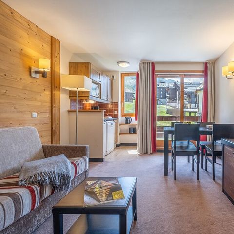 Appartement 4 personen - 1 slaapkamer - Uitzicht op de bergen