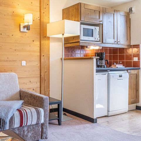 Appartement 4 personen - 1 slaapkamer - Uitzicht op de bergen