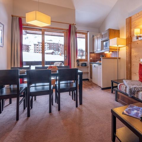Appartement 6 personen - 2 slaapkamers - Uitzicht op de bergen