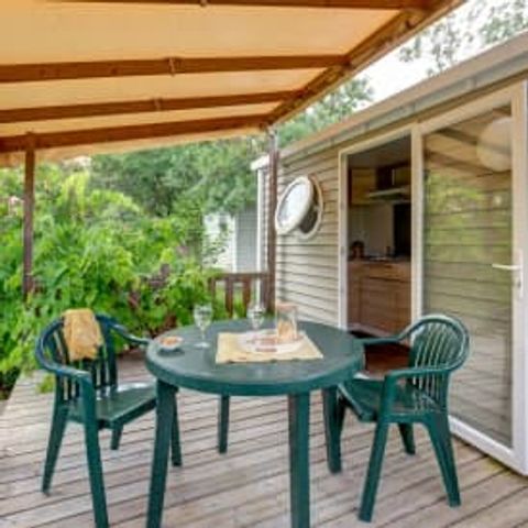 Stacaravan 2 personen - Cottage 2p 1bed ** (in het Frans)