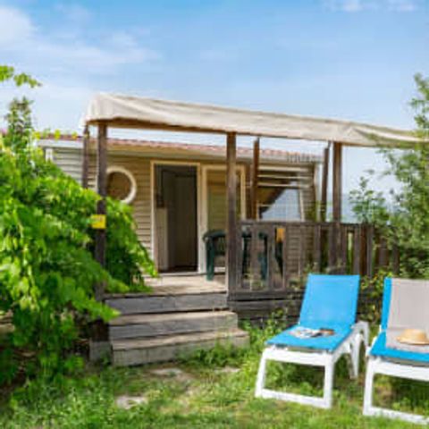 Stacaravan 2 personen - Cottage 2p 1bed ** (in het Frans)