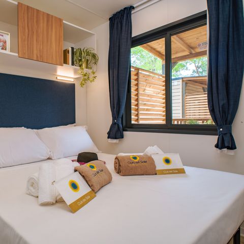 Stacaravan 6 personen - Lodge Superieur Gezin