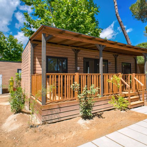 Stacaravan 6 personen - Lodge Superieur Gezin