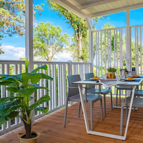 Stacaravan 5 personen - Lodge Comfort