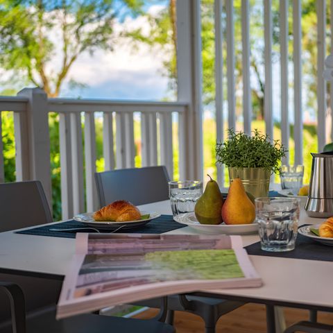 Stacaravan 5 personen - Lodge Comfort