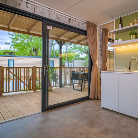 Stacaravan 4 personen - Junior Suite Mediterranea