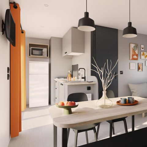 Bungalow 6 personen - Mobile home Riviere 3 omheind