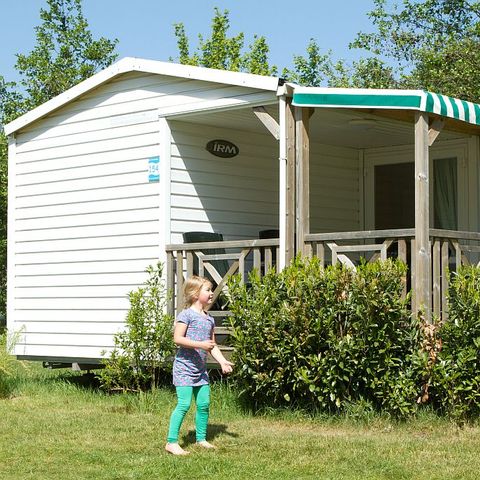 Stacaravan 4 personen - stacaravan/chalet TV