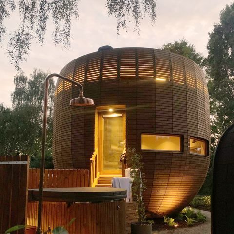 UNIEKE ACCOMMODATIE 2 personen - The Nutshell met hottub en sauna