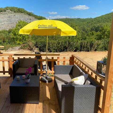LODGE 6 personen - Luxe lodgetent Belle Vue